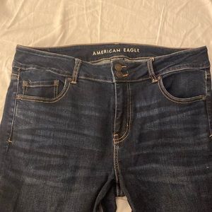 American eagle size 16 long super stretch bootcut jeans
